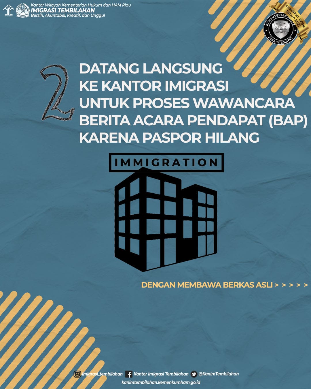 Paspor kamu Hilang ? Begini cara Pengurusannya!